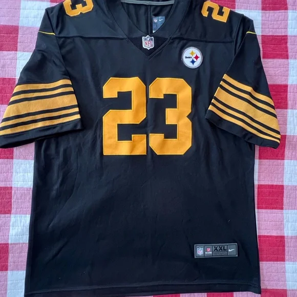 Nike Pittsburgh Steelers Haden NFL Jersey Black and Gold adult size XXL - Picture 1 of 10